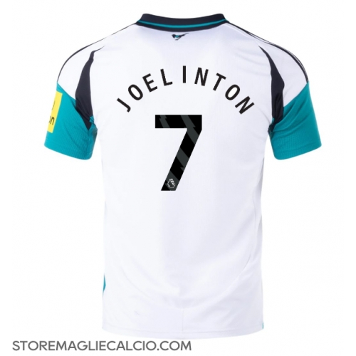 Newcastle United Joelinton #7 Maglia Gara Terza Repliche 2024-25 Maniche Corte Newcastle United Joelinton #7 Maglia Gara Terza Repliche 2024-25 Maniche Corte